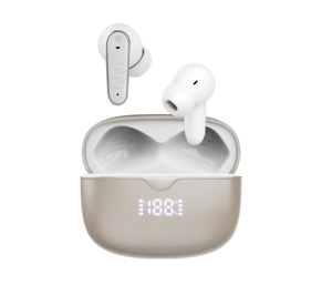 Écouteurs sans fil True Wireless avec écran LCD numérique 5.4, réduction active du bruit, étanchéité IPX5, faible latence, 6h d'autonomie en conversation - Product Image 2