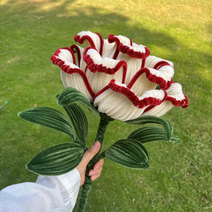 Giant Pipeel Rose Diy Kit Extra Large Plush Flower Valentine's Day Gift For Girlfriend - Product Image 2