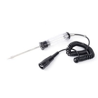 Comprobador de Voltaje y Continuidad de Alta Resistencia 6V-24V - Herramienta de Diagnóstico Profesional con Sonda Larga e Indicador Luminoso