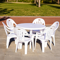 Fauteuil léger et imperméable en PE, empilable, pour patio, jardin, extérieur, plage, applicable aux hôtels, restaurants et magasins.