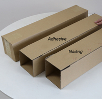 Boîte en carton ondulé à cinq couches personnalisable extra longue pour l'emballage des chaussettes, avec gaufrage, fabriquée par un producteur de qualité supérieure