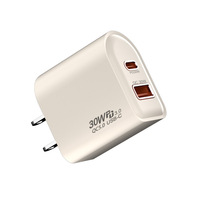 Logo Kustom Mini Dual Port 25W PD3.0 QC3.0 USB-C Pengisi Daya Cepat Elektrik untuk Laptop & Ponsel dengan Perlindungan OTP/OVP