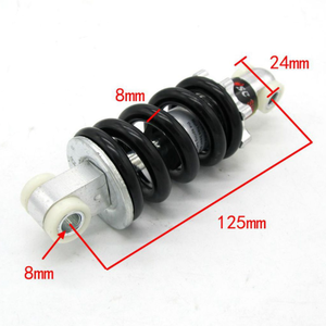 125mm 1200LBS <span class=keywords><strong>amortiguador</strong></span> trasero para E <span class=keywords><strong>bicicleta</strong></span> ATV Go Kart Scooter <span class=keywords><strong>montaña</strong></span> 49cc - Product Image 1