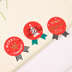 Etiquetas Adhesivas de Vinilo Personalizadas, Tamaño A5, con Corte Kiss-Cut, para Sobres Navideños, Hojas de Etiquetas para Regalos para Niños - Product Image 3