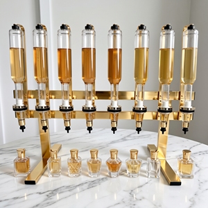 New Hot-Selling Golden 9 <b>Heads</b> Perfume Vending Machine Perfume Dispenser Perfume Bar 200/375/500/750ml Wedding DIY - Product Image 2