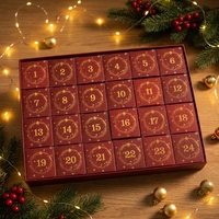Adventskalender Puzzle 1008 Teile Weihnachts-Countdown Kartonbox Feiertagsgeschenk für Erwachsene OEM Anpassbar Individuell
