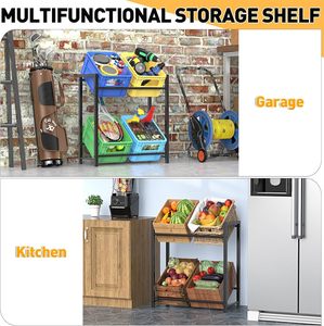 Kim Loại Tùy chỉnh đồ uống Crate <span class=keywords><strong>Rack</strong></span> hiển thị kệ lưu trữ chủ cho thuận tiện uống Crate hiển thị đứng - Product Image 3