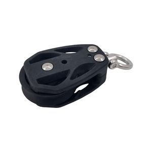 Baja tahan karat 316 katrol nilon laut blok putar 38 mm dengan gunting nilon dan kunci palsu kapal Yacht perangkat keras - Product Image 5