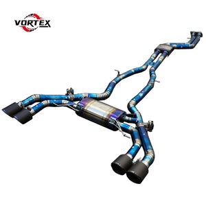 Échappement Catback Valvetronic en alliage de titane haute performance pour BMW X3M/X4M F97/F98 3.0T S58 2019-2025, tuyau de silencieux de course - Product Image 2