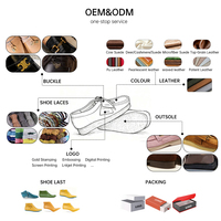 OEM/ODM Personnalisé Chaussures décontractées en cuir véritable de mouton respirant à lacets antidérapantes à semelle épaisse et souple pour hommes et femmes Printemps Automne