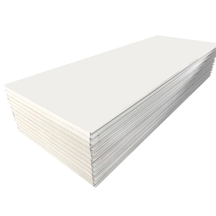 High Density Polyurethane Board Wall Rock Wool Sandwich Panel Color Steel Sandwich Panel Firewall Panel