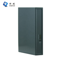 PC industriel pare-feu YENTEK Intel Celeron J4125/J1900 4 ports LAN Gigabit RS232 2*USB Mini PC réseau sans ventilateur Pfsense VPN