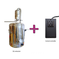 Pour un usage domestique Petite fabrication d'huiles essentielles de fleurs de géranium rose Acheter à fabriqué Machines d'équipement de parfum de distillation d'extraction