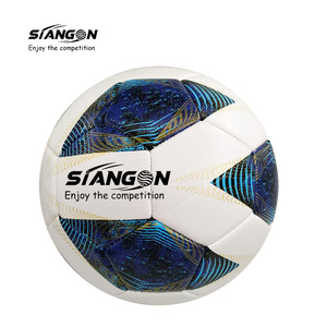 ลูกฟุตบอลและหนัง PU แบบเย็บติดด้วยเครื่องจักรขนาด5สำหรับการฝึกซ้อม - Product Image 3