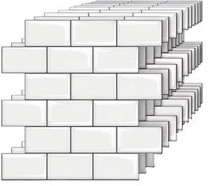 Autocollant pour carreaux muraux 3D en feuille d'aluminium Décolleté et autocollant <span class=keywords><strong>Brique</strong></span> auto-adhésive anti-collision Papier peint épaissi Autocollant pour plafond - Product Image 1