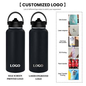 64 oz Large Stainless Steel Vacuum <b>Double</b> <b>Wall</b> Insulated Aquaflask Water Bottle with Rope & Lid 24-36 Hours Thermal Insulation - Product Image 4