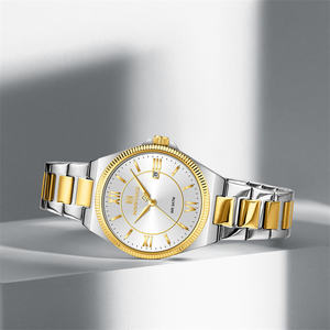 NAVIFORCE 5073 Nouvelle montre pour femme tendance et élégante, étanche, avec calendrier, bracelet en acier exquis, date, montre de luxe, cadeaux pour femme - Product Image 4