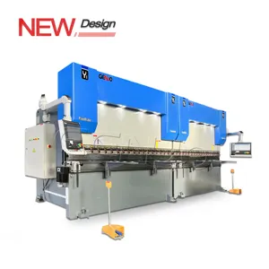 Factory direct supply Heavy 200T/3200 or 600T/6000 CNC press brake machine with Delem Da66T Controller