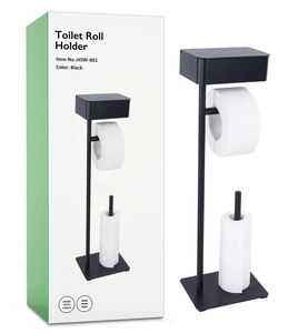 Porte-rouleau de <span class=keywords><strong>papier</strong></span> <span class=keywords><strong>toilette</strong></span> de bain <span class=keywords><strong>avec</strong></span> boîte de rangement pour téléphone, <span class=keywords><strong>support</strong></span> de luxe pour <span class=keywords><strong>papier</strong></span> <span class=keywords><strong>toilette</strong></span>, étagère autoportante pour rouleau de <span class=keywords><strong>papier</strong></span> <span class=keywords><strong>toilette</strong></span> - Product Image 5
