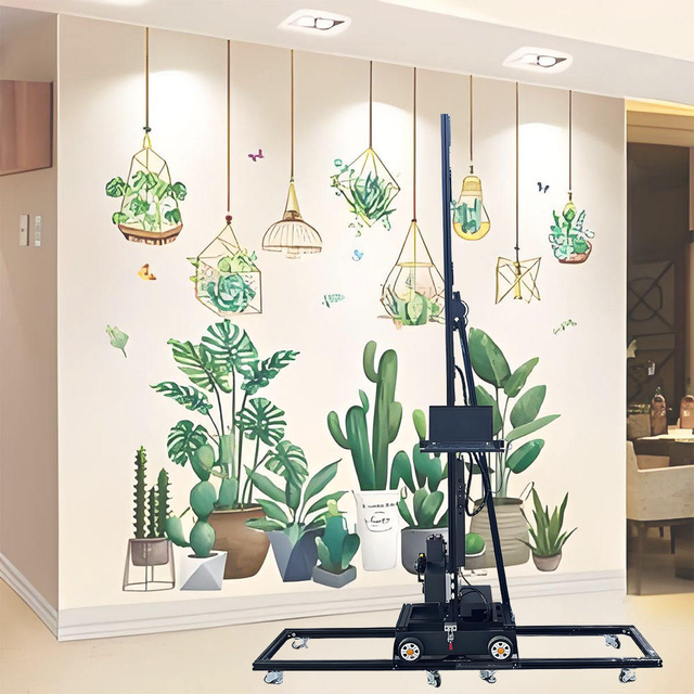 Printava High-Precision Wall Printer 3D Wall Printing Machine Vertical UV Inkjet Printer Customizable