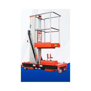 Plateforme élévatrice mobile électrique pour travaux de décoration et construction en intérieur, avec garde-corps intégré – Offre Spéciale - Product Image 5