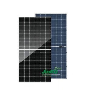 แผงโซลาร์เซลล์แบบ N-type Half Cut 575W Bifacial รุ่น JKM575N-72HL4-BDV กระจกสองชั้น ประสิทธิภาพ 22.26% กล่องเชื่อมต่อ IP68 - Product Image 1