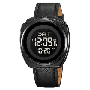 Reloj Deportivo Digital para Hombre SKMEI 2241 con Temporizador de <span class=keywords><strong>Cuenta</strong></span> Regresiva, Correa de Cuero, Retroiluminación LED, Cronógrafo, Alarma - Product Image 3
