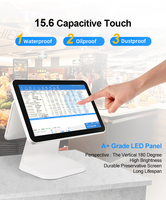 POS-терминал JSJ75 All-in-One с поддержкой нескольких ОС (Android/Windows 10), 10-точечным емкостным сенсорным экраном, двумя экранами, Wi-Fi 6, Bluetooth 5.2, 5G