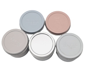 Tins Container Tin Tin Tin Box With Lid 2 Oz Deep Metal Tins Box With Lid Candle Container 2oz 4oz 6oz 8oz Candle Wax Tin Can Tin Candle Custom Box