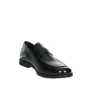 Mocasines de Cuero Negro para Hombre Alberto Guardiani, Zapatos Formales - Product Image 5