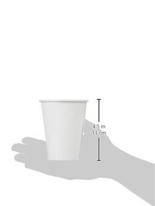 7oz 8oz 9oz 10oz 12oz 14oz 16oz Gobelet en papier jetable personnalisé pour café boisson blanche Tasse à café en papier jetable à paroi unique - Product Image 3