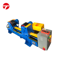 Rotateur automatique de soudage de tuyaux 40T avec vis-mère réglable Matériau du rouleau en caoutchouc Composant moteur