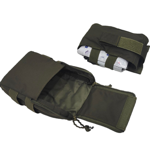 A-Shield Professional & Low Price Simple IFAK Pouch Bag Mini botiquín de primeros auxilios Bolsa táctica portátil con vendaje de emergencia - Product Image 1