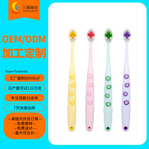 Brosse à dents personnalisable à poils souples pour adultes, en nylon, pour usage domestique, pack familial, protection des gencives sensibles - Product Image 5