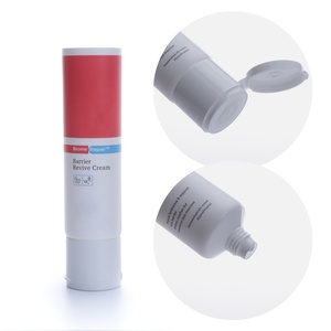 Tubo de PE Negro y Rosa de 100 ml, Tubo de Plástico Transparente Mate de 50 ml, Envase Cosmético Vacío con Tapa Abatible para Crema de Manos, Precio de Fábrica - Product Image 2