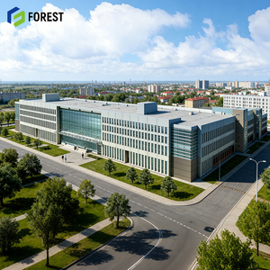 Entrepôt en structure métallique isolée clé en main, entrepôt logistique en structure métallique, solution de construction durable - Product Image 1