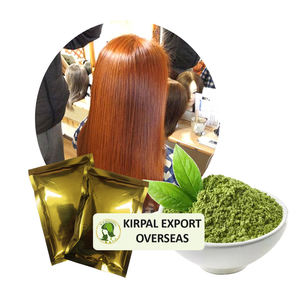 Polvo de Tinte para el Cabello de Henna Verde de Marca Privada de Fabricante OEM, Color Natural Semipermanente de Larga Duración para Peinado - Product Image 1