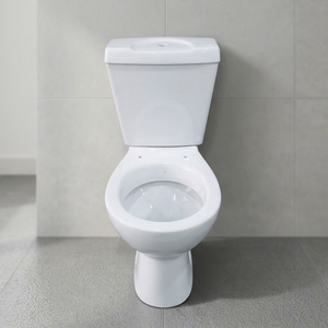 WC en céramique deux pièces Si-phonic à économie d'eau, modèle Morvi, fabriqué en Inde, ensemble de toilettes de première qualité - Product Image 1