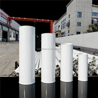 Tuyau en PVC, installations sécurisées et stables, isolé, flexible, écologique, pliable, industriel, ISO CE, alimentation en eau, grand diamètre