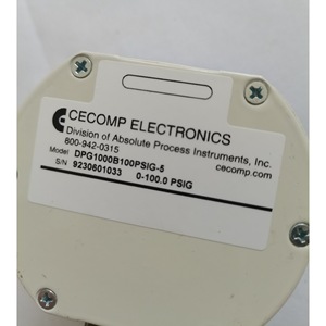 Manomètre numérique Cecomp 100 Psig, équipement de contrôle industriel - Product Image 4
