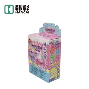 Automatischer Zuckerwatte-Verkaufs automat Sour Candy Dispenser Toys Kids Flat Packed Boxes