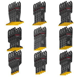 Maßgefertigte Oszillierende Titan-Sägeblätter für Multitools zum Schneiden von Kunststoff, Weichmetall und Holz - Product Image 4