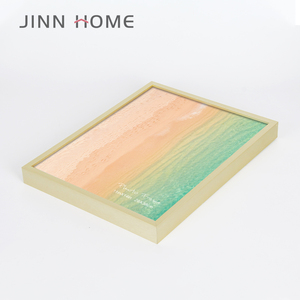 Vàng Nhôm <span class=keywords><strong>11x14</strong></span> khung ảnh <span class=keywords><strong>mat</strong></span> với ngà voi 8x10 hình ảnh tường hiển thị bao gồm móc răng cưa và khung kim loại - Product Image 4