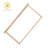 Imkerei werkzeuge Kiefern-oder Tannenholz Deep Super Medium Idel Frames Zusammen gebaut für Bienenstock