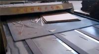 Presse à rouleaux pour boîtes en carton ondulé, machine de découpe à plat pour papier et carton