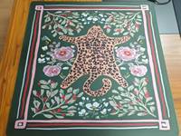WILD ONES TILES Ensemble de Mahjong Américain de Luxe Moderne Pliable et Gravé de 160 Tuiles, Style Jade Vert