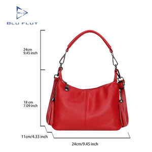 Oem Dem Thiết Kế Chính Hãng Da Bò Da Crossbody Túi Phụ Nữ Túi Xách Tay Vai Túi Biểu Tượng Tùy Chỉnh Túi Xách Cho Phụ Nữ - Product Image 3