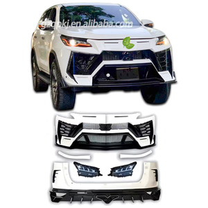 Pour 2012-2023 Toyota Fortuner mise à niveau <span class=keywords><strong>Lamborghini</strong></span> kit carrosserie pare-chocs avant et arrière phares feux arrière - Product Image 1