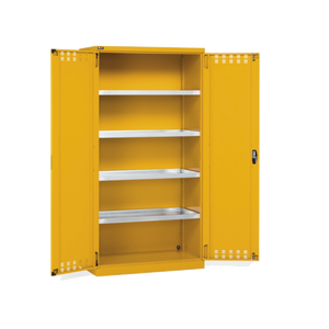 PERFOM140 armadio per dispositivi di stoccaggio chimico 2 porte a battente 4 scomparti interni stagni dimensioni W1023 X D555 X H2000 - Product Image 1