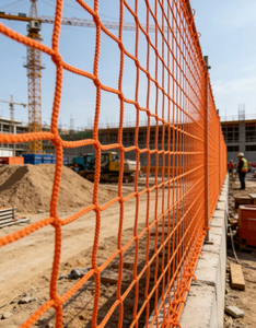 Filet <span class=keywords><strong>de</strong></span> sécurité extérieur orange pour chantier, filet d'alerte haute visibilité, filet <span class=keywords><strong>de</strong></span> protection pour <span class=keywords><strong>quai</strong></span> et côte - Product Image 5